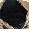 Sac bandoulière Givenchy Pandora moyen modèle en cuir effet vieilli taupe - Detail D3 thumbnail