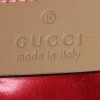 Gucci GG Marmont shoulder bag in brown velvet - Detail D3 thumbnail