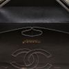 Chanel Timeless Classic handbag in chocolate brown patent quilted leather - Detail D3 thumbnail