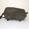 Prada backpack in khaki canvas - Detail D4 thumbnail