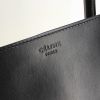 Celine shopping bag in black box leather - Detail D5 thumbnail