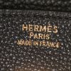 Bolso de mano Hermes Birkin 35 cm en cuero togo negro - Detail D3 thumbnail
