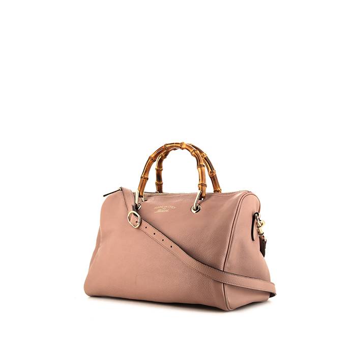 Gucci Pink Bamboo Shopper Gucci