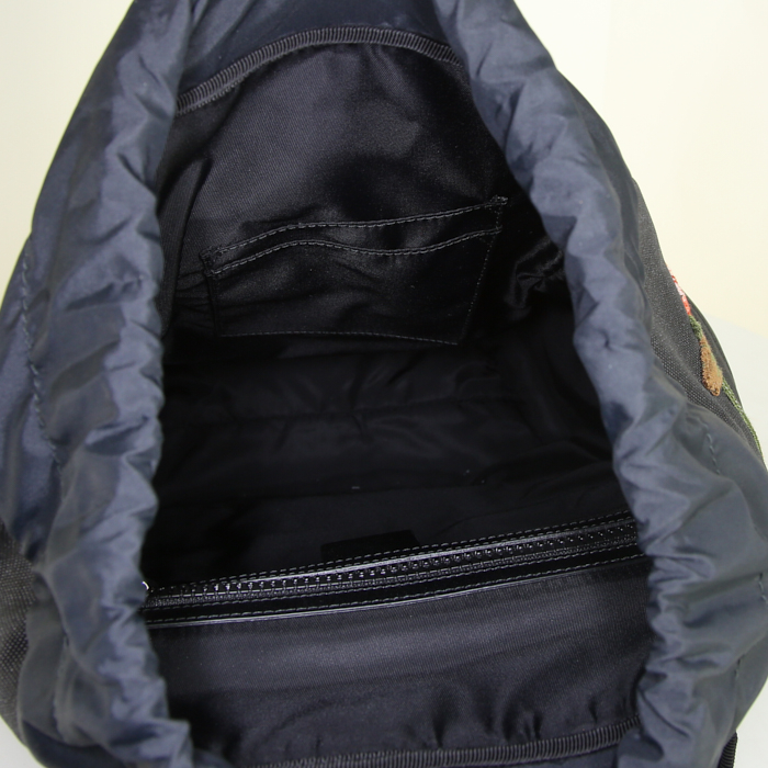 Gucci Techpack bag in black canvas - Detail D2