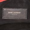 Bolso bandolera Saint Laurent Emmanuelle modelo pequeño en ante rojo - Detail D4 thumbnail