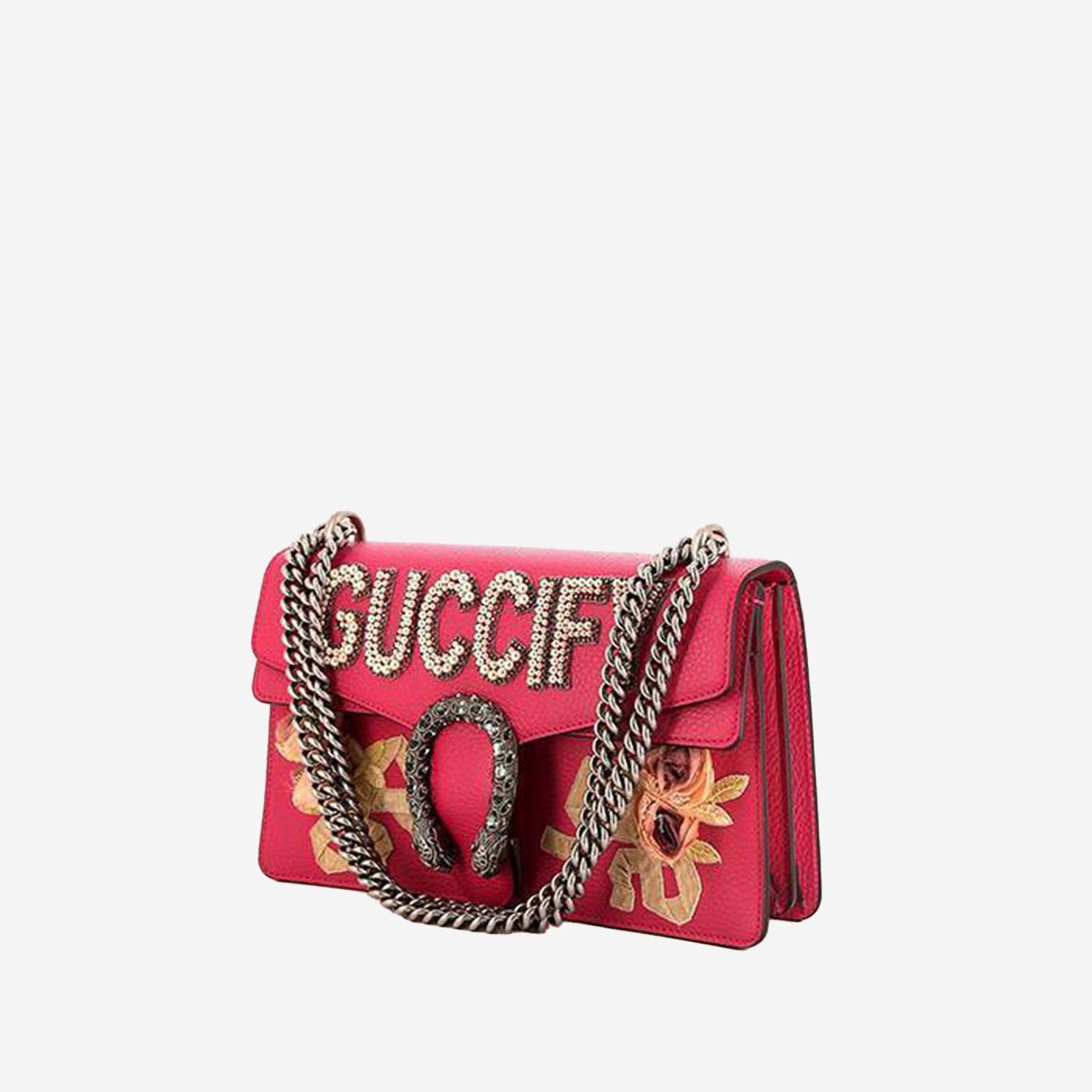 Bolso Gucci Dionysus en cuero rosa