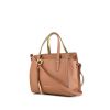Salvatore Ferragamo shoulder bag in powder pink grained leather and gold leather - 00pp thumbnail