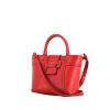 Tod's Double T small model shoulder bag in red leather - 00pp thumbnail