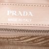 Prada Diagramme shoulder bag in beige quilted leather - Detail D4 thumbnail