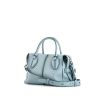 Tod's D-Styling shoulder bag in blue leather - 00pp thumbnail