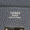 Bolso de mano Hermes Birkin 30 cm en cuero togo azul marino - Detail D3 thumbnail