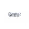 Chopard Happy Diamonds sleeve ring in white gold and diamonds - 00pp thumbnail