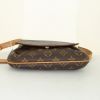 Louis Vuitton Musette Salsa small model shoulder bag in brown monogram canvas and natural leather - Detail D4 thumbnail