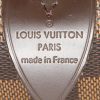 Bolso de mano Louis Vuitton Speedy 30 en lona a cuadros ébano y cuero marrón - Detail D3 thumbnail