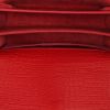 Sac bandoulière Saint Laurent Sunset en cuir rouge - Detail D3 thumbnail