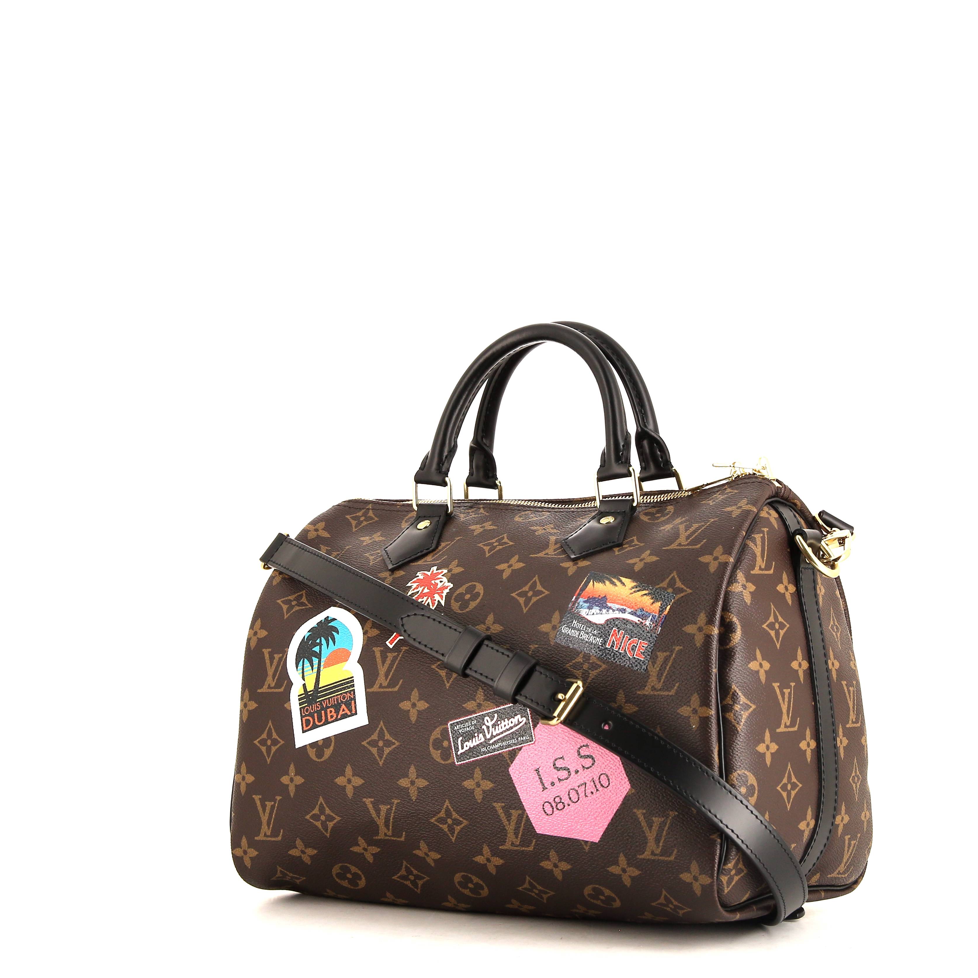 Louis Vuitton Multicolor Voyages Keepall Printed Closure Detail
