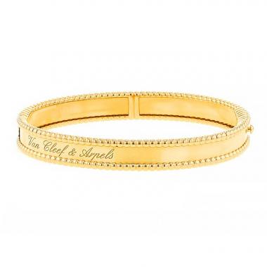 Bracelet Van Cleef & Arpels Perlée Signature en or jaune, taille S