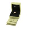 Van Cleef & Arpels Alhambra Vintage ring in yellow gold,  mother of pearl and diamond - Detail D2 thumbnail