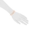Dinh Van Cube bracelet in pink gold and diamond - Detail D1 thumbnail