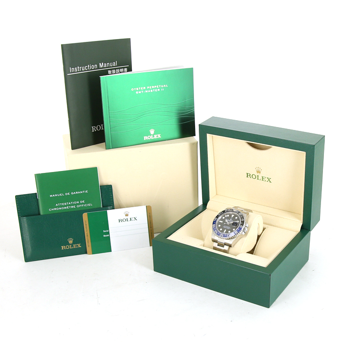 Reloj Rolex GMT-Master II de acero Ref : 116710 Circa 2015 - Detail D2