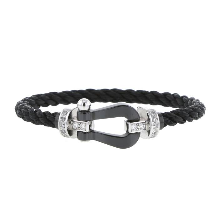 fred force 10 bracelet white gold