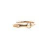Anello Hermès Galop modello piccolo in oro rosa e diamante - 00pp thumbnail