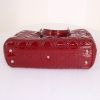 Borsa Dior Dior Soft in pelle verniciata rossa cannage - Detail D4 thumbnail