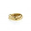 Cartier Trinity Constellation ring in yellow gold and diamonds - 360 thumbnail