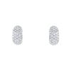 Vintage earrings in white gold and diamonds - 00pp thumbnail