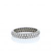 Van Cleef & Arpels Couture ring in platinium and diamonds - 360 thumbnail