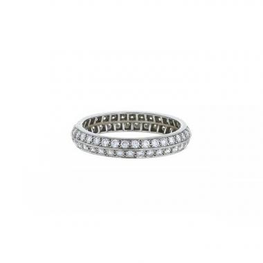 Van Cleef 
Arpels Couture ring in platinium and diamonds