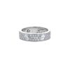 Cartier Love pavé ring in white gold and diamonds - 00pp thumbnail