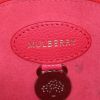 Mulberry Lily shoulder bag in red grained leather - Detail D4 thumbnail