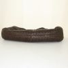 Bottega Veneta Ball shoulder bag in brown braided leather - Detail D4 thumbnail