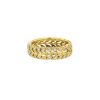 Buccellati ring in yellow gold and diamonds - 00pp thumbnail