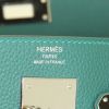 Hermes Kelly 28 cm bag in Malachite togo leather - Detail D4 thumbnail