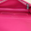 Borsa a tracolla Dior Diorama Wallet on Chain in pelle rosa con motivo - Detail D2 thumbnail