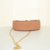 Chloé Drew small model shoulder bag in rosy beige grained leather - Detail D4 thumbnail