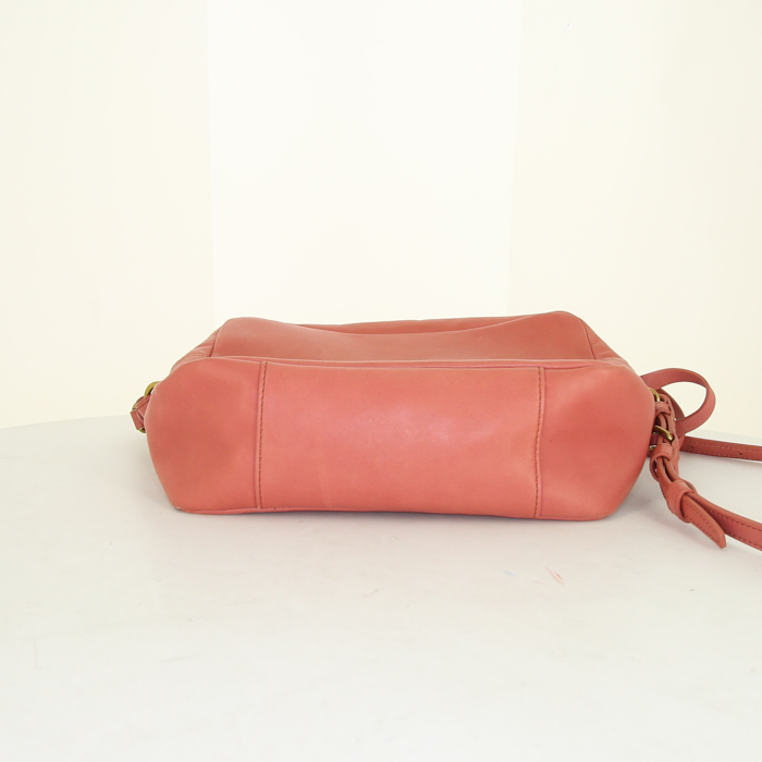 Borsa a tracolla Jerome Dreyfuss Dominique in pelle rosa - Detail D4