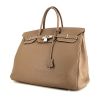 Hermes Birkin 40 cm handbag in etoupe togo leather - 00pp thumbnail