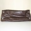 Balenciaga Work 24 hours bag in brown leather - Detail D4 thumbnail