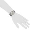 Reloj Rolex Datejust de acero y oro blanco 14k Ref :  16014 Circa  1980 - Detail D1 thumbnail