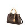 Louis Vuitton Montaigne handbag in brown monogram canvas and natural leather - 00pp thumbnail