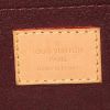 Sac à main Louis Vuitton Montaigne en toile monogram enduite marron et cuir naturel - Detail D4 thumbnail