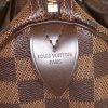 Borsa Louis Vuitton Speedy 25 cm in tela a scacchi marrone e pelle marrone - Detail D3 thumbnail
