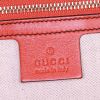 Gucci Emily handbag in orange monogram leather - Detail D4 thumbnail