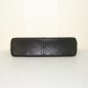 Chanel Timeless jumbo shoulder bag in black quilted leather - Detail D5 thumbnail