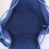 Borsa Louis Vuitton petit Noé modello grande in pelle Epi blu Toledo - Detail D2 thumbnail