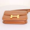 Hermes Constance shoulder bag in gold box leather - Detail D5 thumbnail