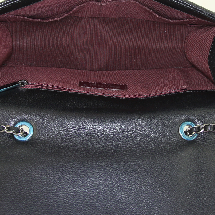 Borsa Chanel Chic With Me in pelle trapuntata a zigzag nera - Detail D3